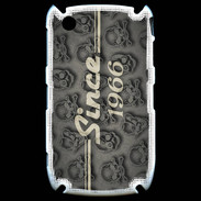 Coque Blackberry 8520 Since crane gris 1966