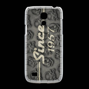 Coque Samsung Galaxy S4mini Since crane gris 1957