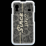Coque Samsung ACE S5830 Since crane gris 1972