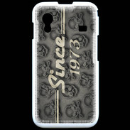 Coque Samsung ACE S5830 Since crane gris 1973