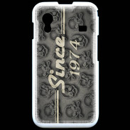 Coque Samsung ACE S5830 Since crane gris 1974