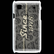 Coque Samsung Galaxy S Since crane gris 1978