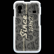 Coque Samsung ACE S5830 Since crane gris 1982