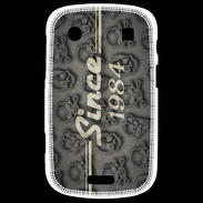 Coque Blackberry Bold 9900 Since crane gris 1984