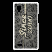 Coque LG Optimus L9 Since crane gris 2000