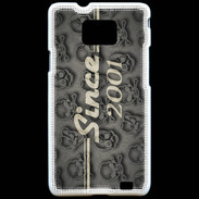 Coque Samsung Galaxy S2 Since crane gri 2001