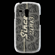 Coque Samsung Galaxy S3 Mini Since crane gris 2003