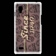 Coque LG Optimus L9 Since crane rose 1949