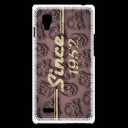 Coque LG Optimus L9 Since crane rose 1952