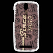 Coque HTC One SV Since crane rose 1953