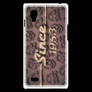 Coque LG Optimus L9 Since crane rose 1953