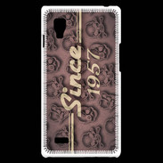 Coque LG Optimus L9 Since crane rose 1957