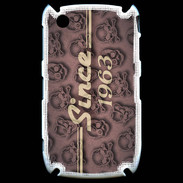 Coque Blackberry 8520 Since crane rose 1963