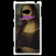 Coque Nokia Lumia 720 Moustache Mona Lisa