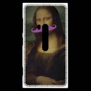 Coque Nokia Lumia 920 Moustache Mona Lisa