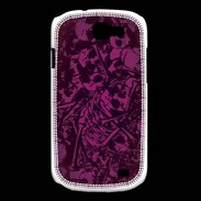 Coque Samsung Galaxy Express Skull and bones Rose