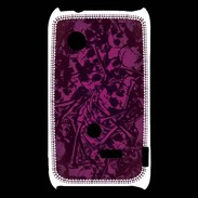 Coque Sony Xperia Typo Skull and bones Rose