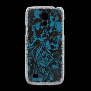 Coque Samsung Galaxy S4mini Skull and bones Bleu
