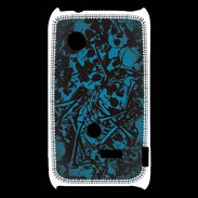Coque Sony Xperia Typo Skull and bones Bleu