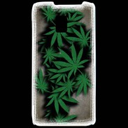 Coque LG P990 Feuilles de cannabis 50