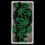 Coque Sony Xperia Z Feuilles de cannabis 50
