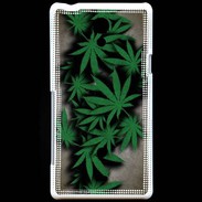 Coque Sony Xperia T Feuilles de cannabis 50