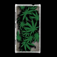 Coque Nokia Lumia 520 Feuilles de cannabis 50