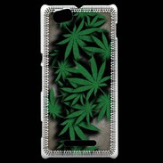 Coque Sony Xperia M Feuilles de cannabis 50
