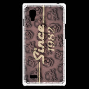 Coque LG Optimus L9 Since crane rose 1982
