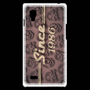Coque LG Optimus L9 Since crane rose 1986