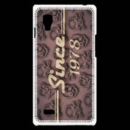 Coque LG Optimus L9 Since crane rose 1978