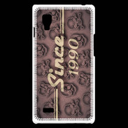Coque LG Optimus L9 Since crane rose 1990