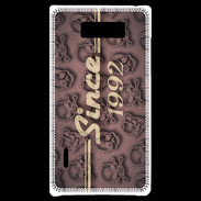 Coque LG Optimus L7 Since crane rose 1992