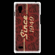 Coque LG Optimus L9 Since crane rouge 1949