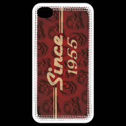 Coque iPhone 4 / iPhone 4S Since crane rouge 1955