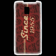 Coque LG P990 Since crane rouge 1955