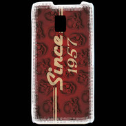 Coque LG P990 Since crane rouge 1957
