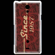 Coque Sony Xperia T Since crane rouge 1957