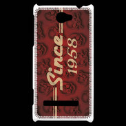 Coque HTC Windows Phone 8S Since crane rouge 1959