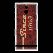 Coque Sony Xperia P Since crane rouge 1963