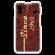 Coque Samsung ACE S5830 Since crane rouge 1961