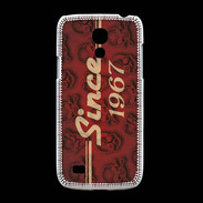 Coque Samsung Galaxy S4mini Since crane rouge 1967