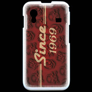 Coque Samsung ACE S5830 Since crane rouge 1969