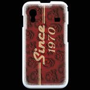 Coque Samsung ACE S5830 Since crane rouge 1970