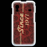 Coque Samsung ACE S5830 Since crane rouge 1971