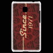 Coque LG Optimus L3 II Since crane rouge 1971
