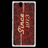 Coque Sony Xperia Z Since crane rouge 1973