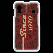 Coque Samsung ACE S5830 Since crane rouge 1979