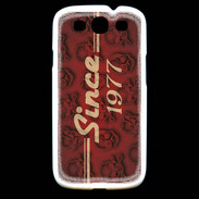 Coque Samsung Galaxy S3 Since crane rouge 1977