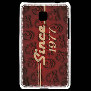 Coque LG Optimus L3 II Since crane rouge 1977